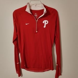 Nike Philadelphia Phillies 1/4 Zip Size Medium